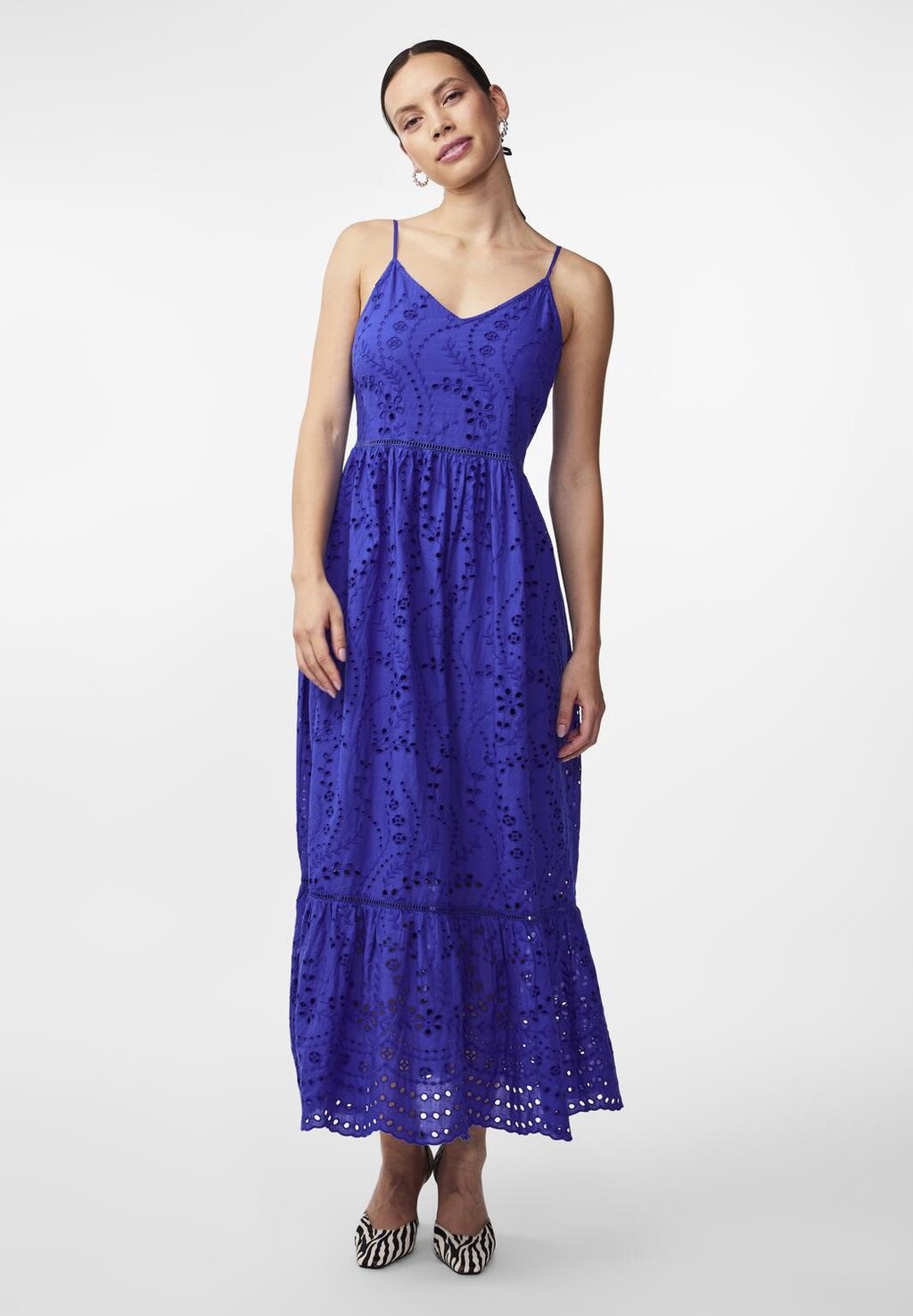 

Длинное платье YASLUMA STRAP LONG DRESS YAS, синий