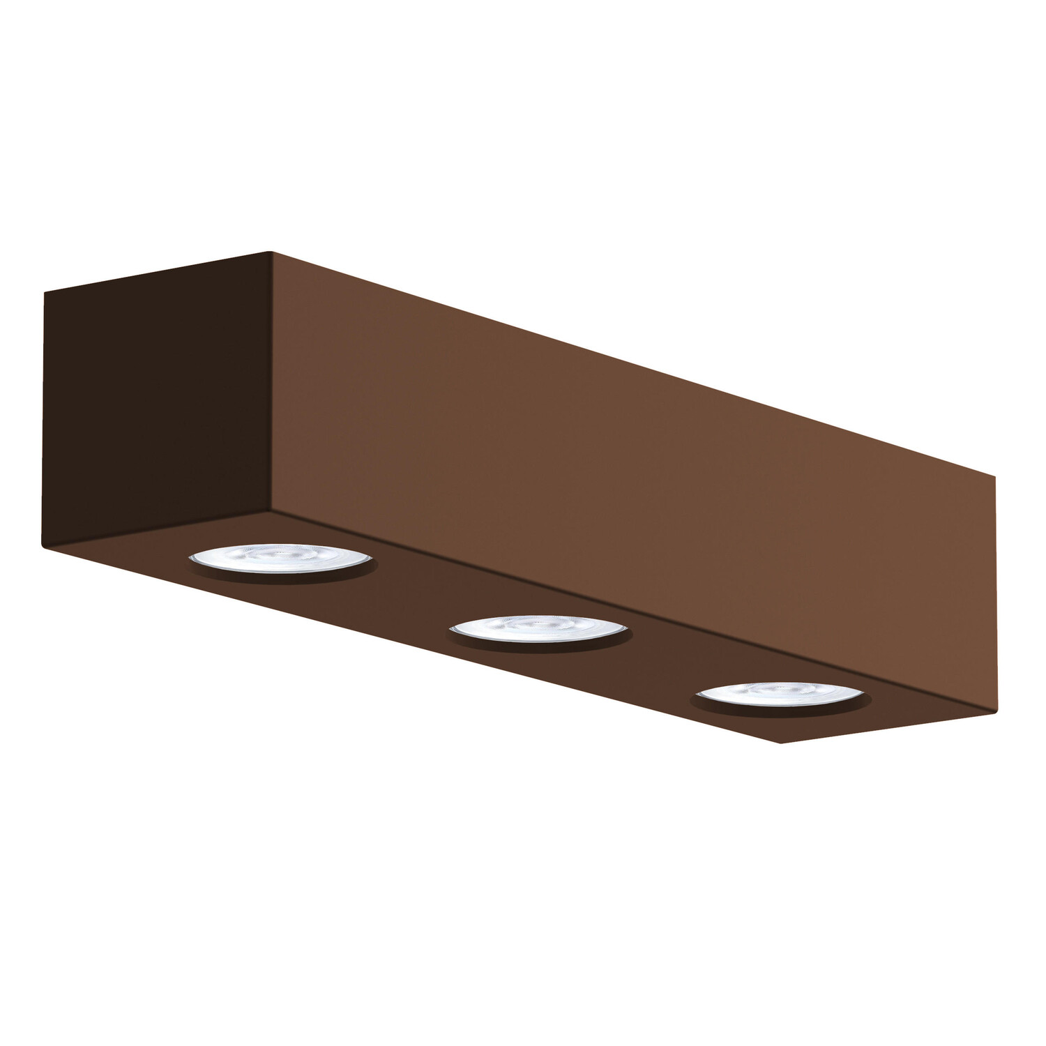 

Потолочный светильник Lumicom, 10x30x7 см, темно-коричневый