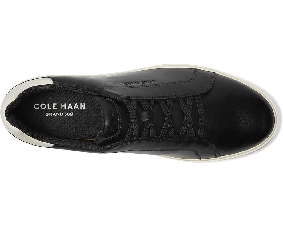 Кроссовки Cole Haan Grandpro Luxe Slip-On Sneakers, цвет Black/Ivory — фото 2