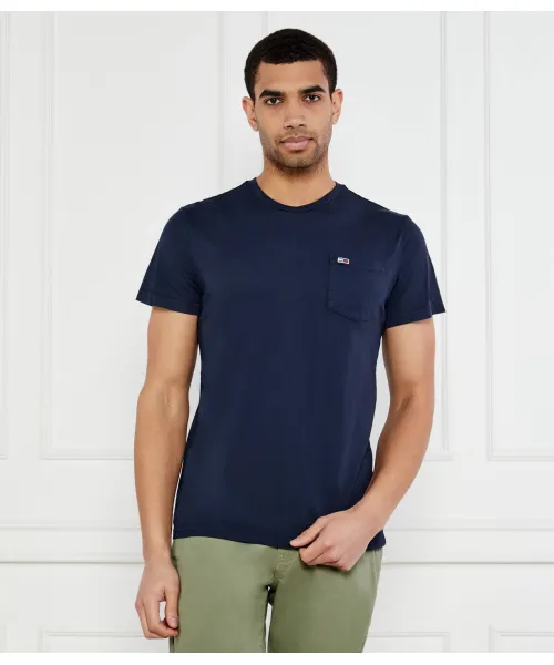

Футболка Slim fit Tommy Jeans, синий