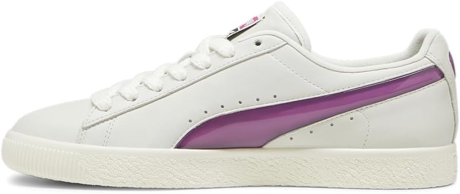 Мужские кроссовки PUMA Clyde Tokyo с шнуровкой - повседневные, off white, слоновая кость — фото 3