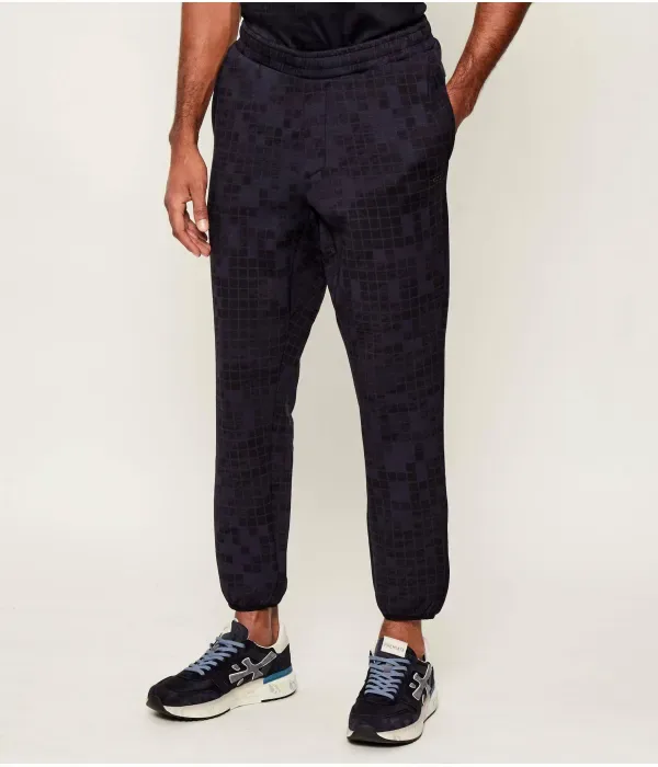 Jt_Clash Длинные спортивные штаны regular fit Boss Green, темно-синий