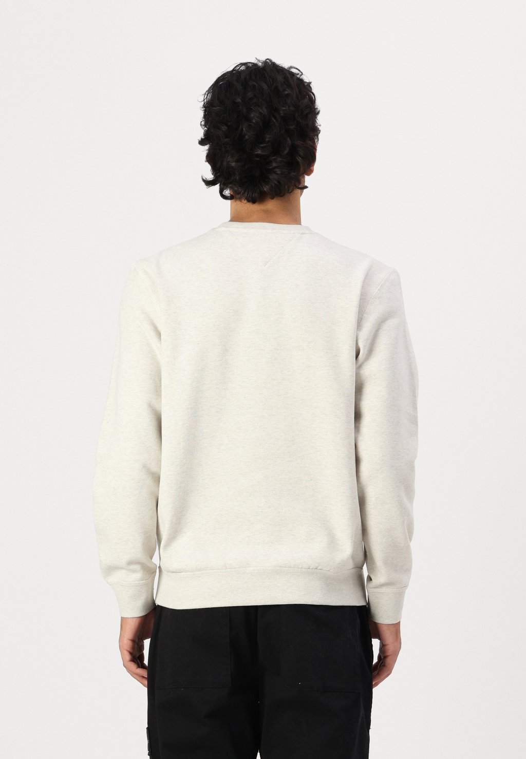 Толстовка SEASONAL CREW NECK Tommy Hilfiger, молочный — фото 4