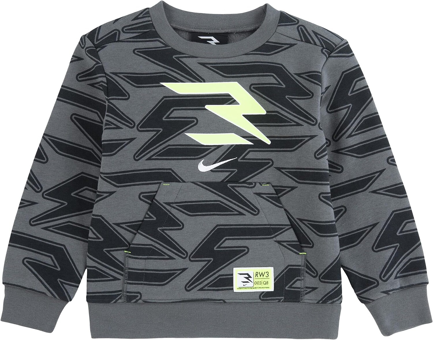 

Толстовка Nike Signature Crew, цвет Iron Gray