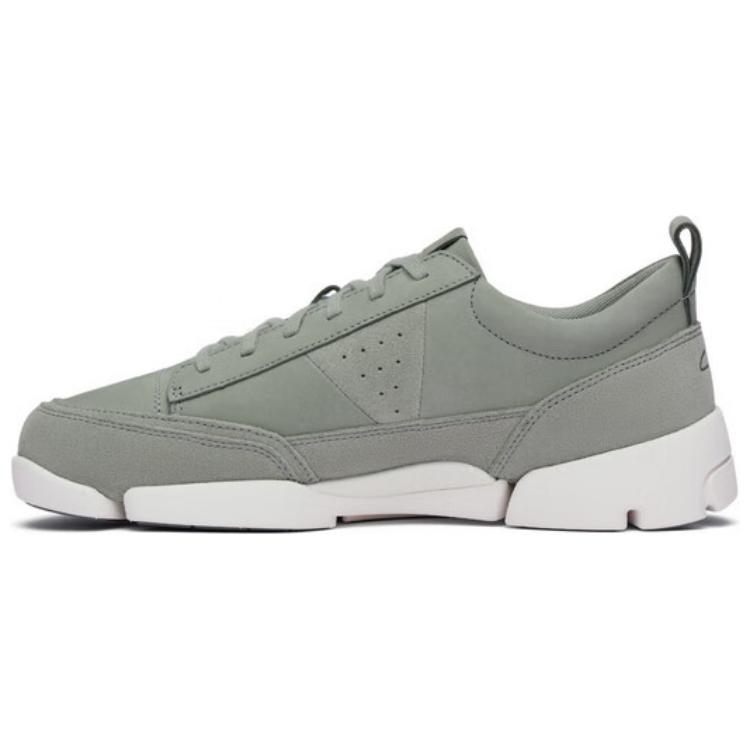 

Clarks Низкие повседневные туфли Trigenic с противоскользящим покрытием, мужские, зеленые