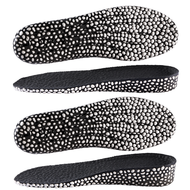 

Эластичные сетчатые стельки, унисекс Zuyinbuluo, черный popcorn 2.5+3.5[2 pack]arch support | soft rebound cushioning | moisture-wicking anti-