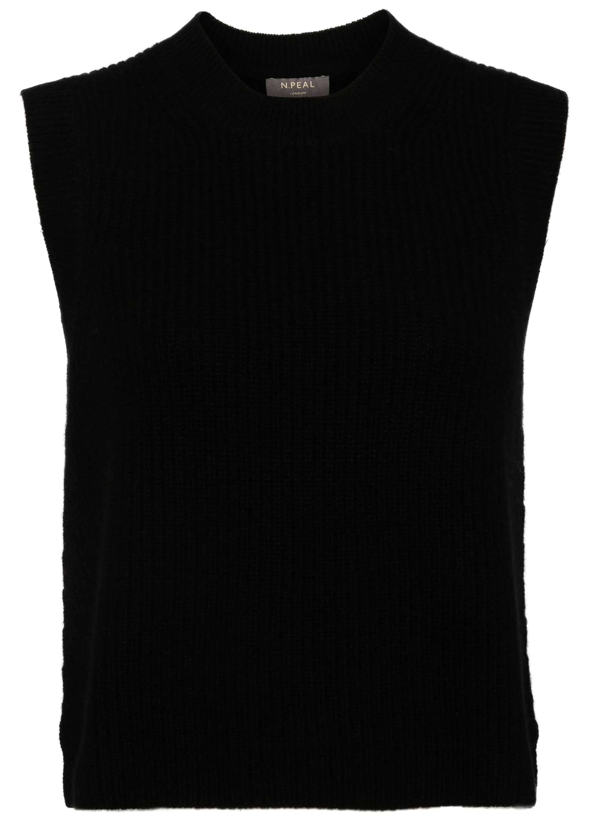 

Топ в рубчик N.Peal, черный