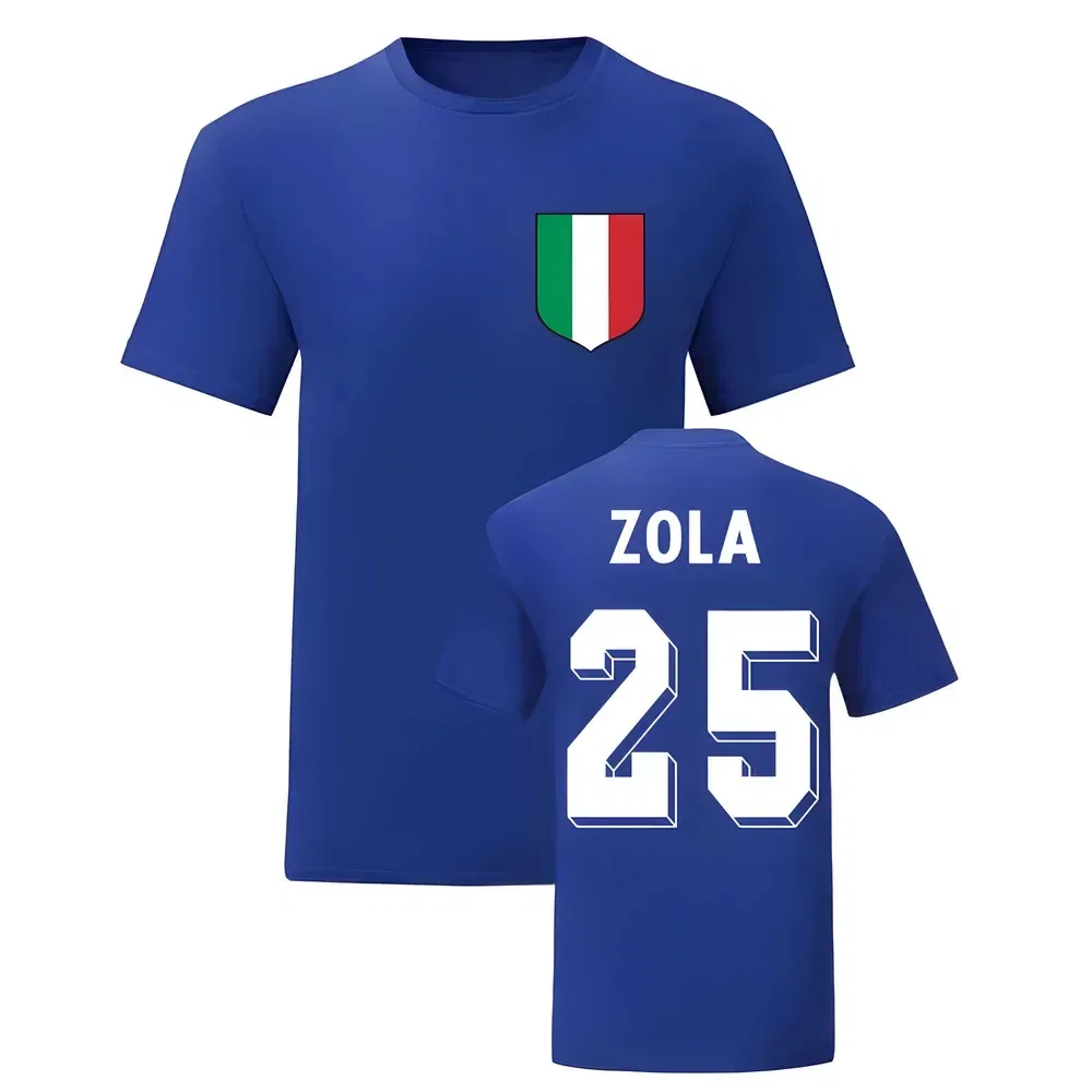 Футболка футбольная Zola Italy, синий