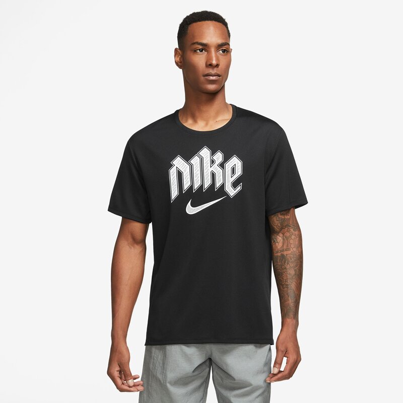 

M nk df run dvn miler ss Nike, мультиколор
