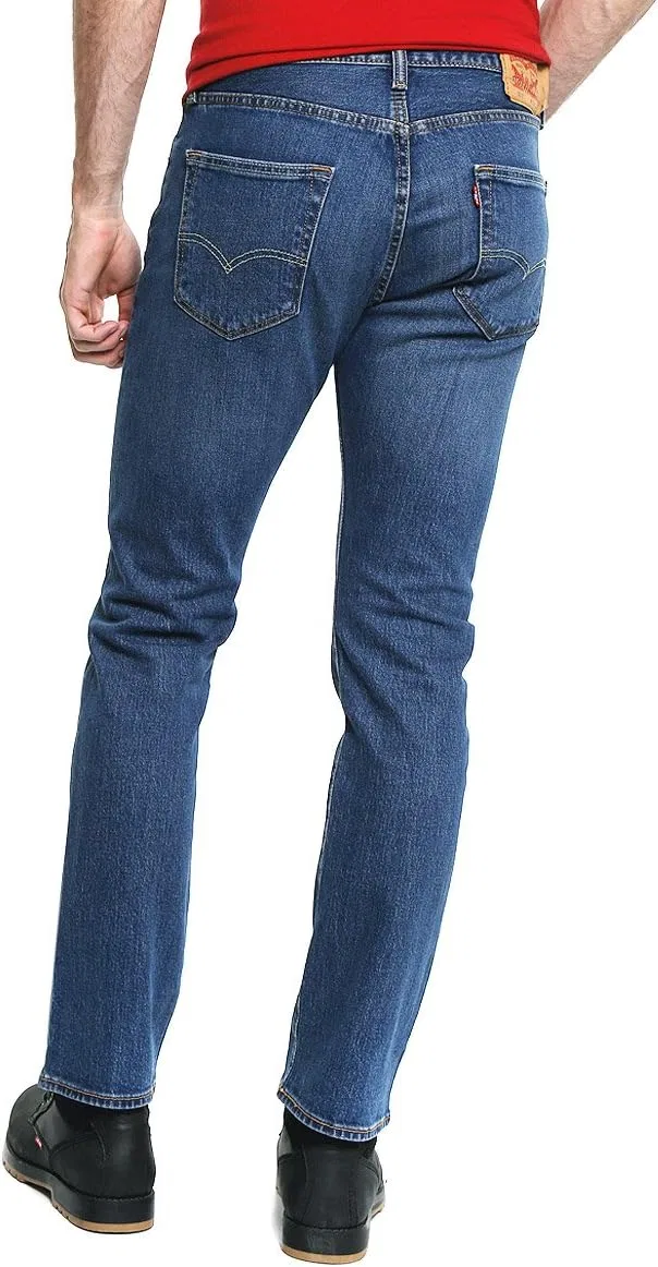 Джинсы Levi's 501 Original Fit, Purple Rain - Stretch — фото 3