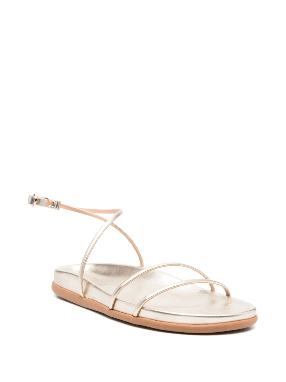 Босоножки с ремешком на щиколотке Ancient Greek Sandals, золотой — фото 2