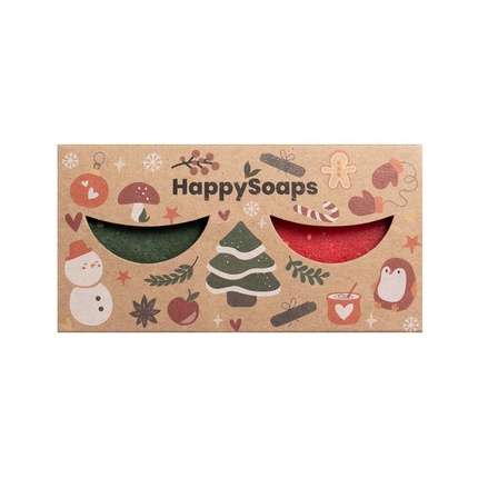 

Двойной шампунь Purple Rain и алоэ вера Geschenkset Happysoaps