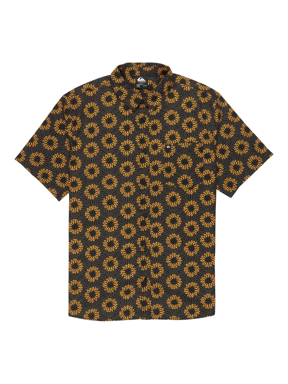 

QUIKSILVER Рубашка 'Apero Classic' Regular fit Athletic Button Up в зеленом цвете