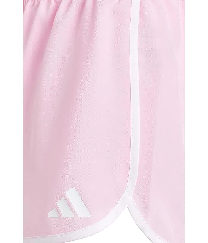 Шорты Woven Pacer Shorts Clear Pink Adi, Adidas Kids — фото 3