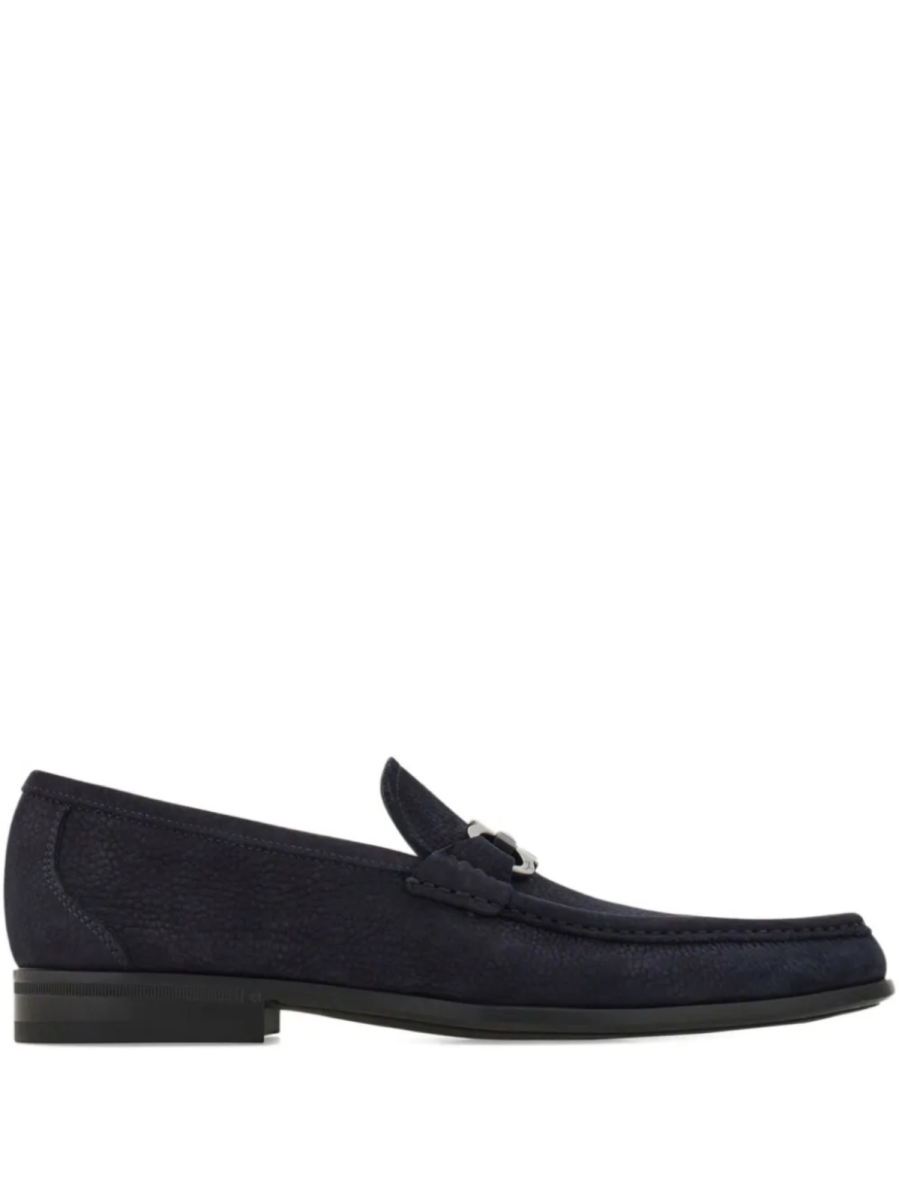 

Мокасины с пряжкой Gancini Ferragamo, синий
