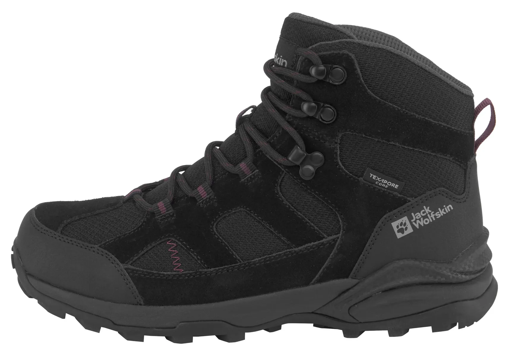 Кроссовки Jack Wolfskin "TRAIL HIKER TEXAPORE MID W", водонепроницаемые, фиолетовый — фото 2