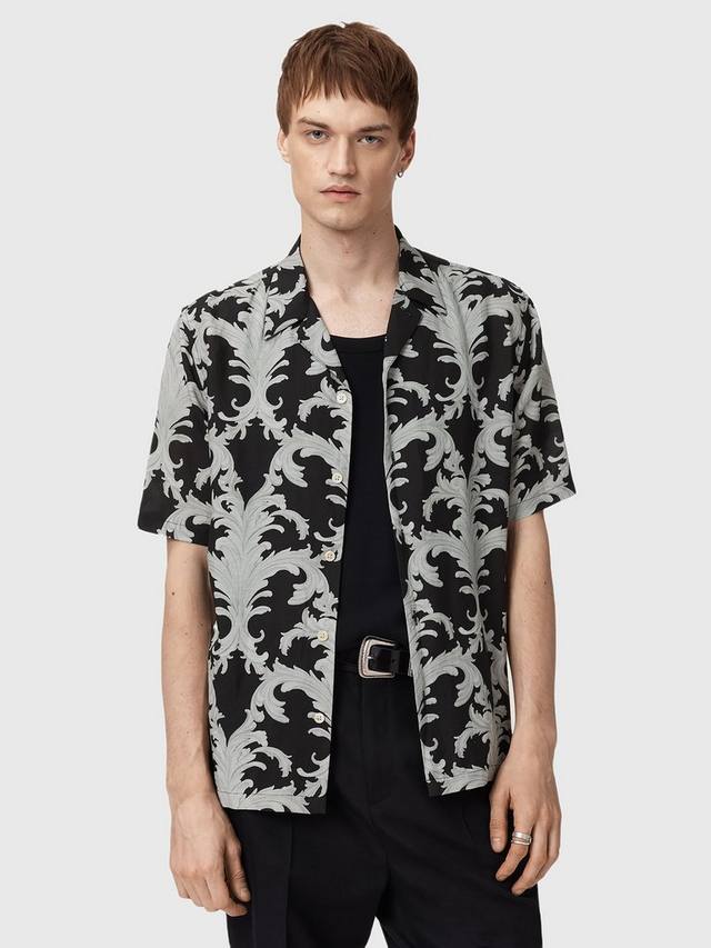 

Рубашка с цветочным принтом Motif AllSaints