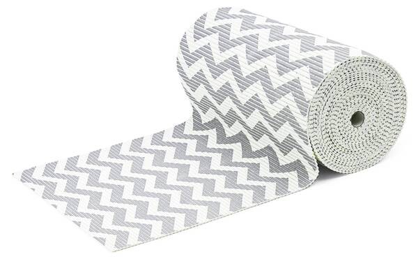 

Коврик для ванной KARAT Reef Stripe, 1x500 см цвет silber/grau/silbergrau