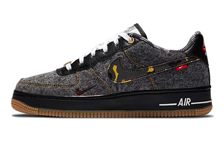 

Кроссовки Nike Air Force 1 Low Remix Black GS