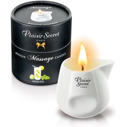 

Plaisirs Secrets Массажная свеча Plaisir Secret Mojito