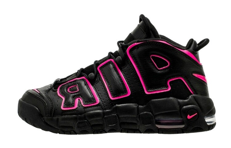 

Кроссовки Nike Air More Uptempo Black Pink Blast GS