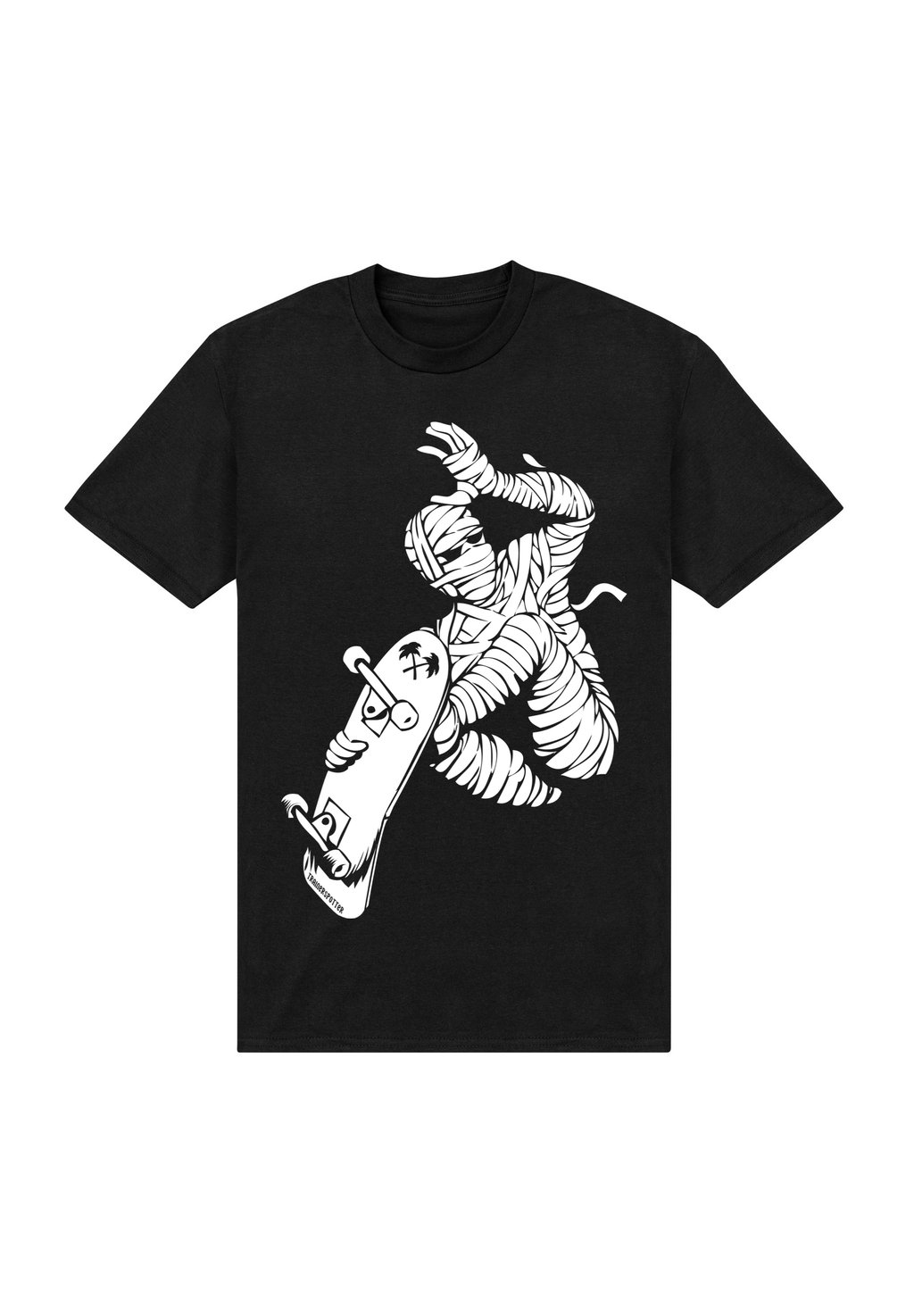 

Футболка с принтом SKATE MUMMY Henry Tiger, черный