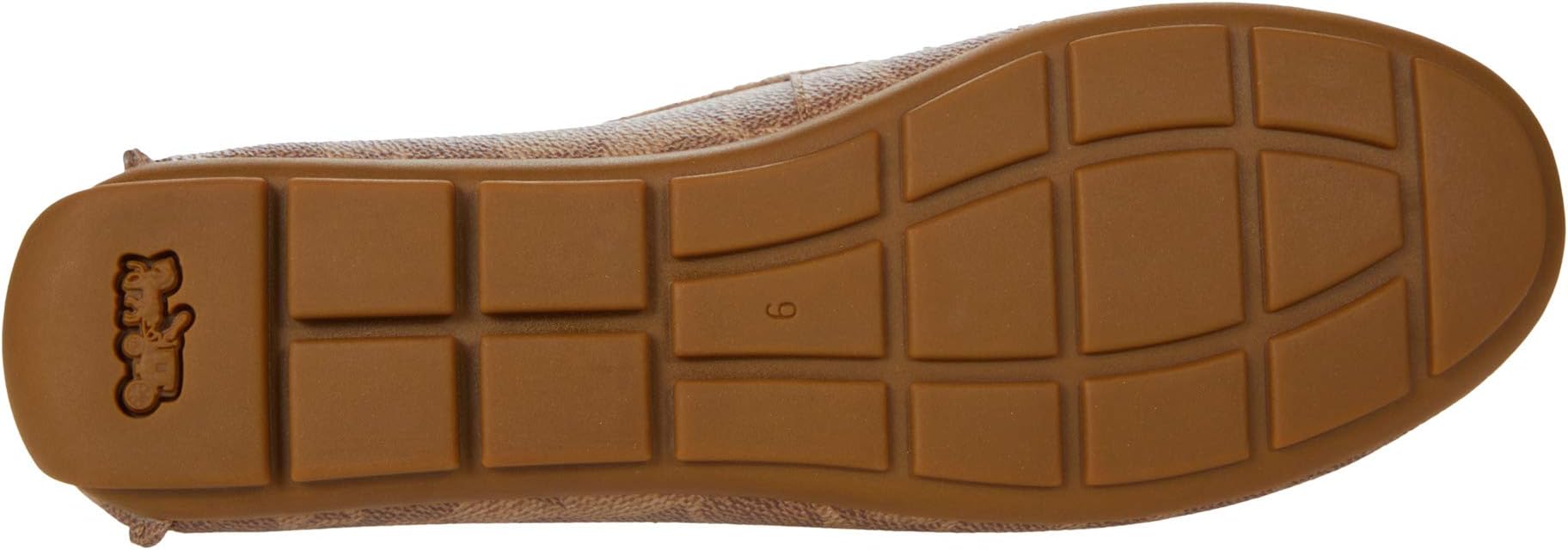 Лоферы COACH Marley Driver, цвет Tan PVC — фото 3