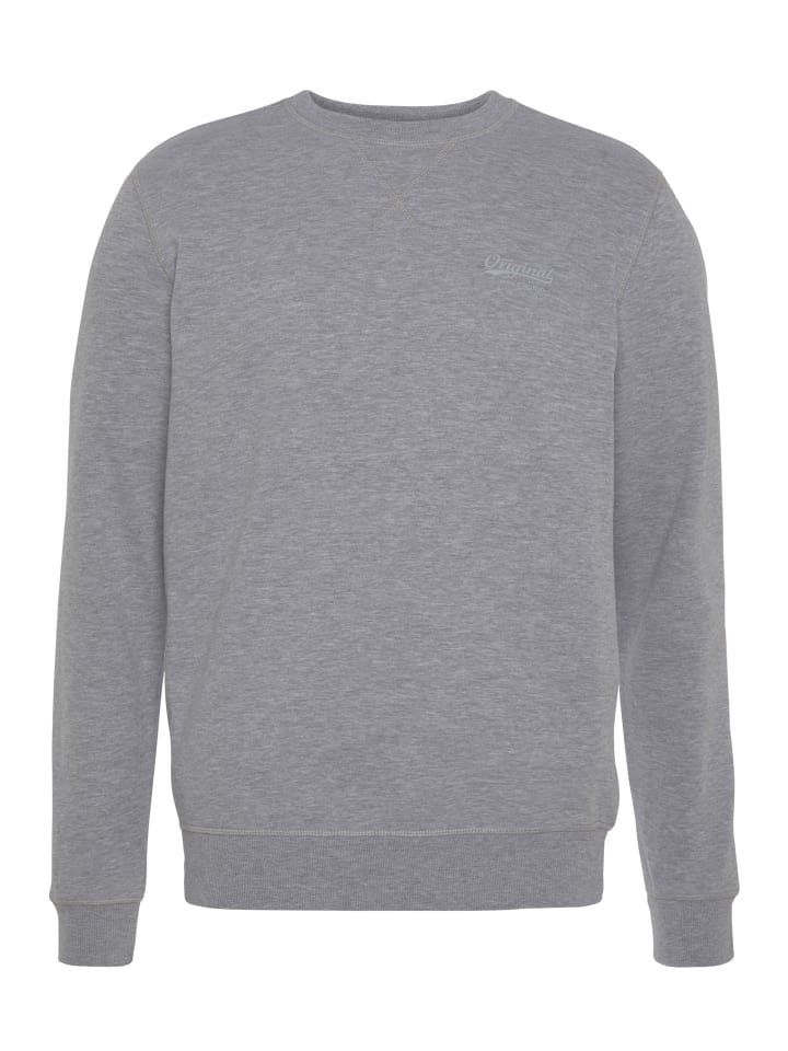 

Толстовка светло-серого меланжевого цвета Man's World