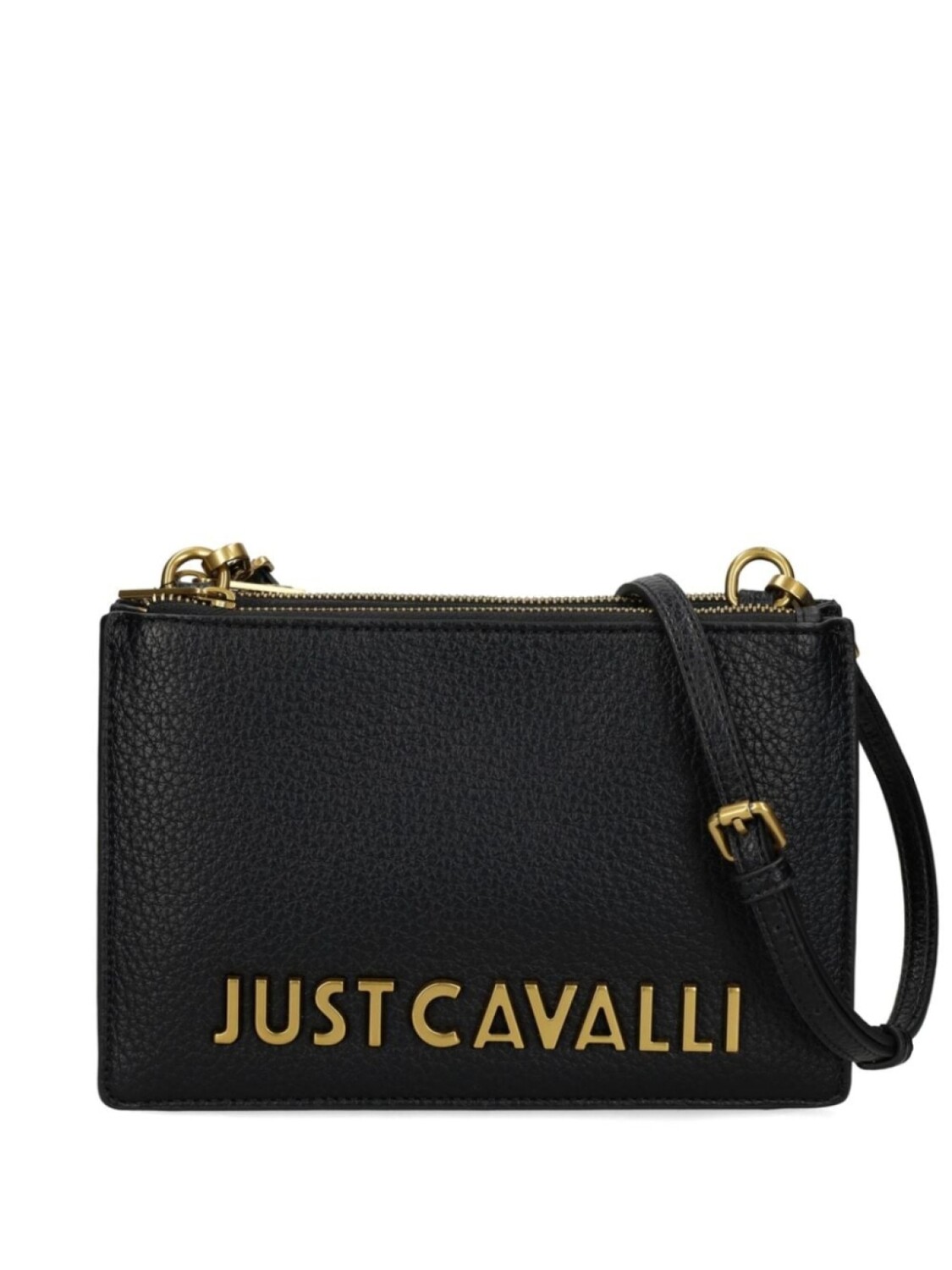 

Сумка через плечо с логотипом Just Cavalli, черный