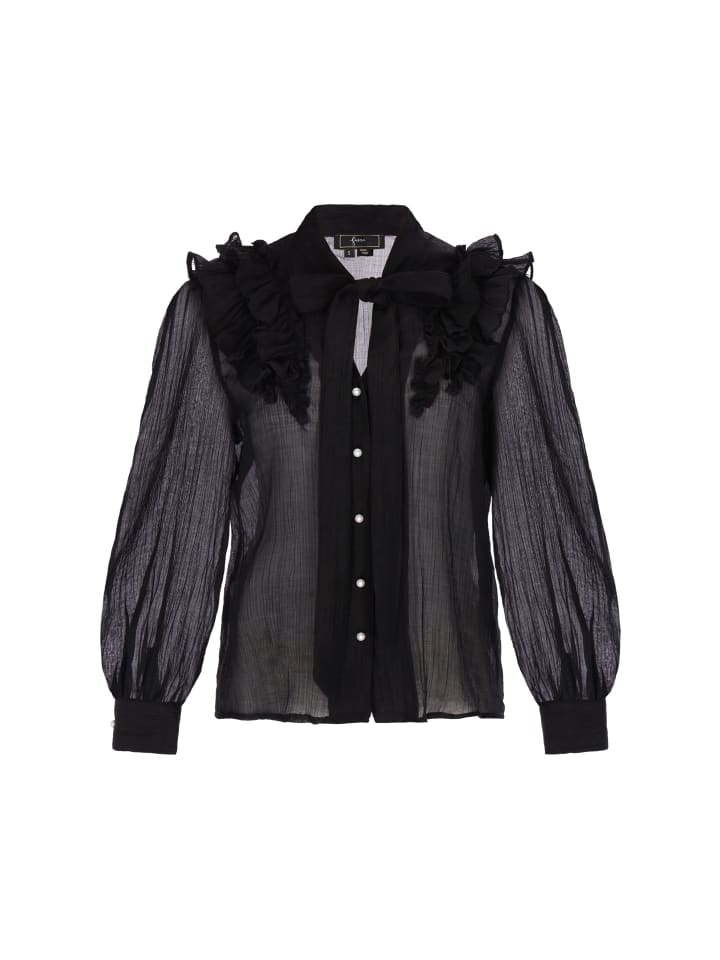 

Faina Женская блузка черного цвета