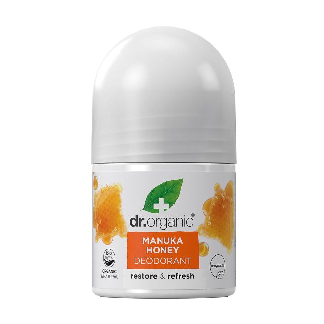 

Шариковый дезодорант Dr.Organic с медом манука Dr. Organic, 50 мл