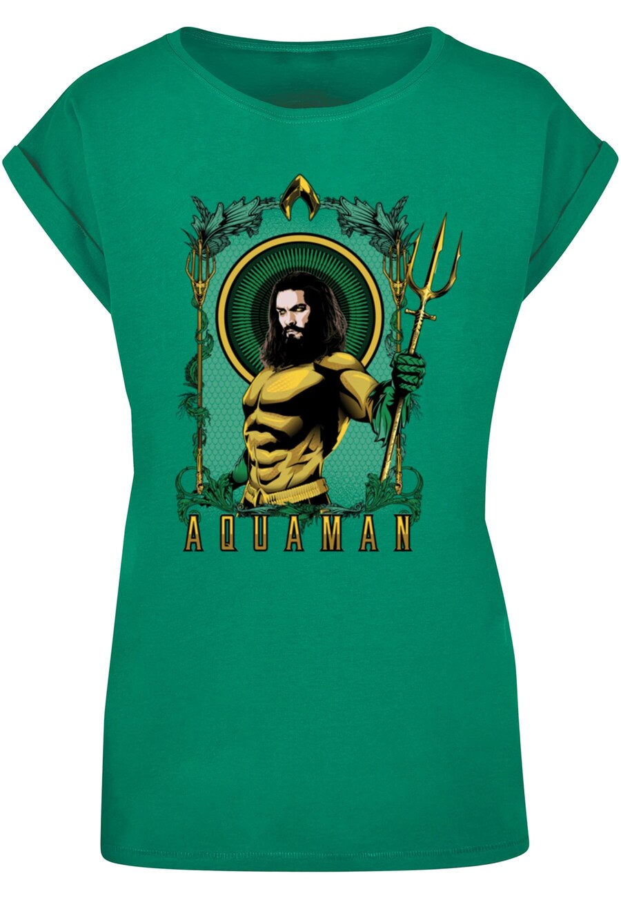 

Футболка ABSOLUTE CULT Shirt Aquaman - Trident, зеленый