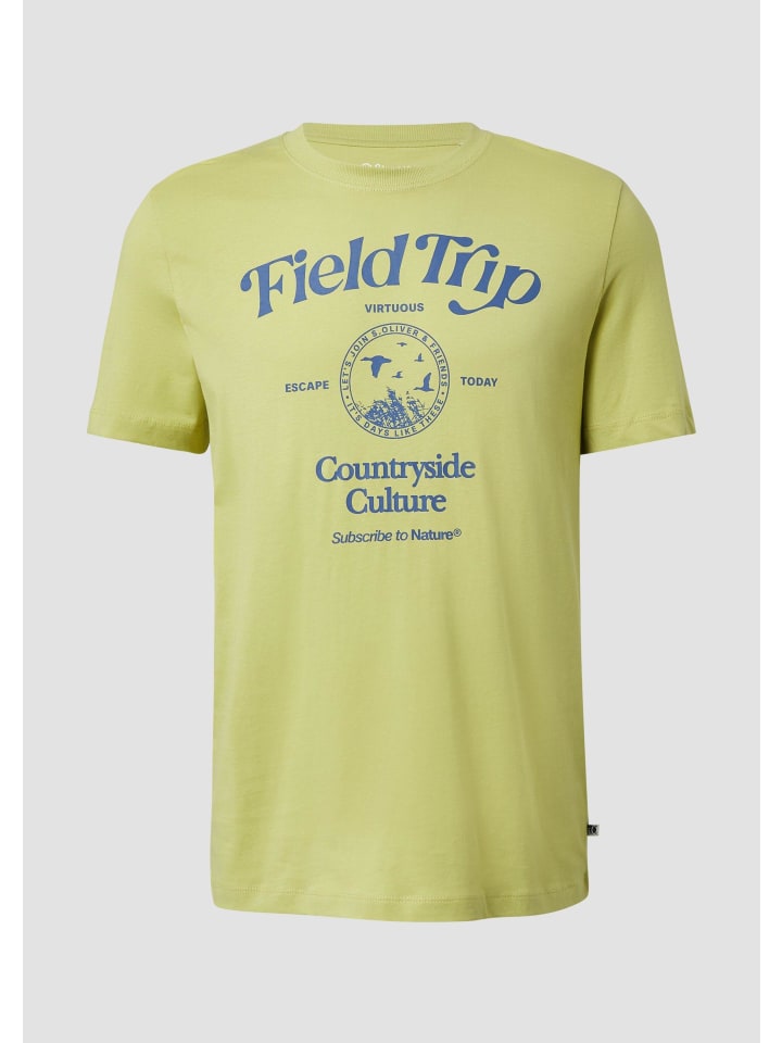 

Футболка цвета 73D1_светло-зеленый s.Oliver