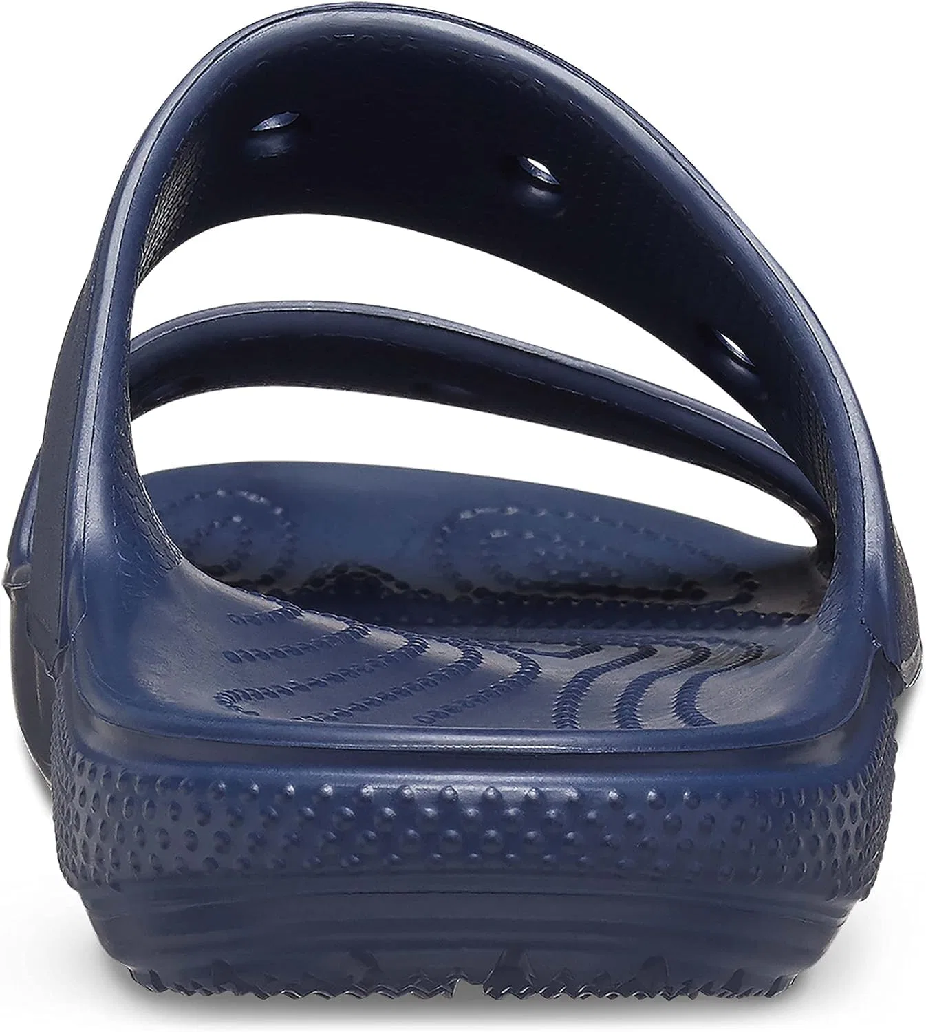 Классические сандалии Crocs унисекс, Navy Blue Mosaic Tile — фото 2
