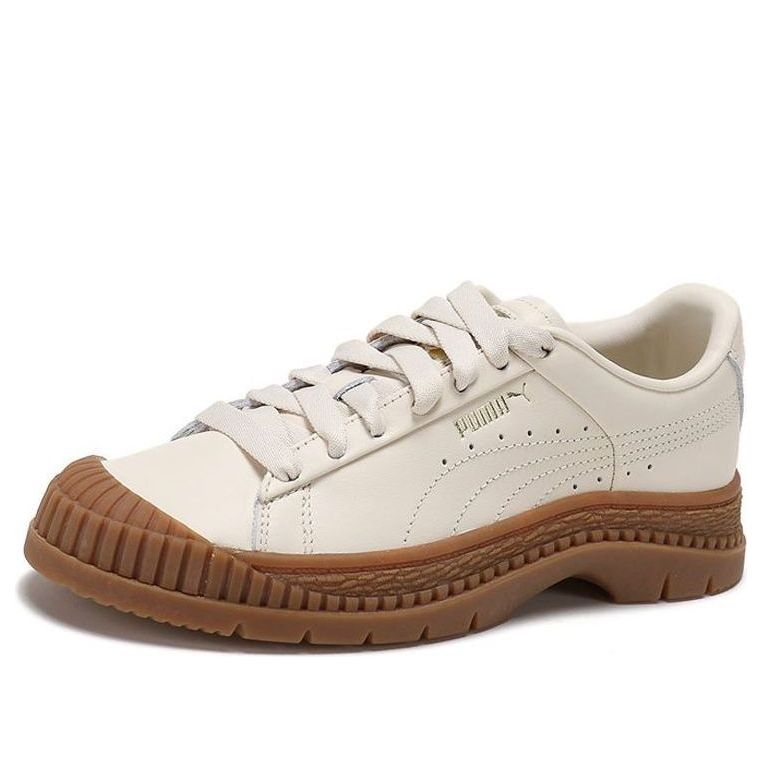 Кеды (WMNS) PUMA Utility Leather 'White Smoke', кремовый