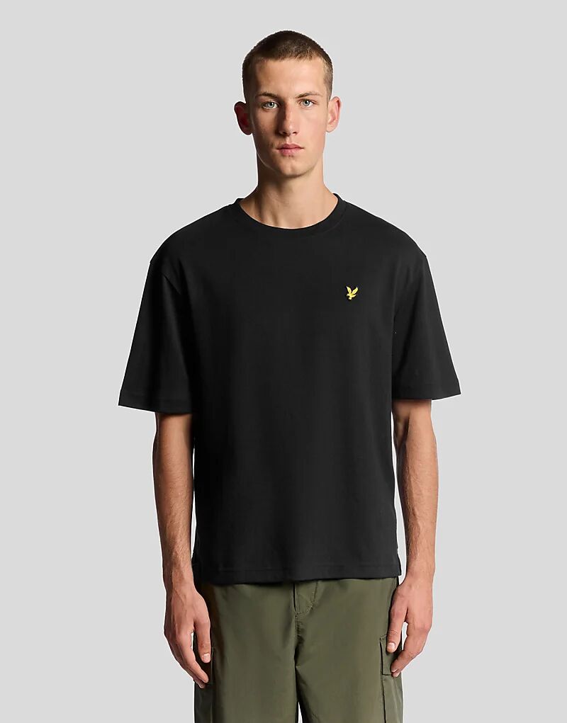 

Ультрамягкая футболка Lyle & Scott цвета «угольно-черный»