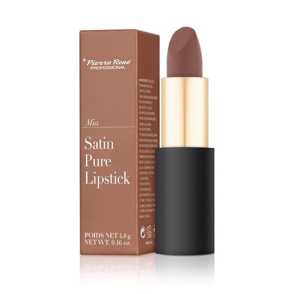 

Помада 02 mia, 4,8 г Pierre René Professional Satin pure, цвет 02