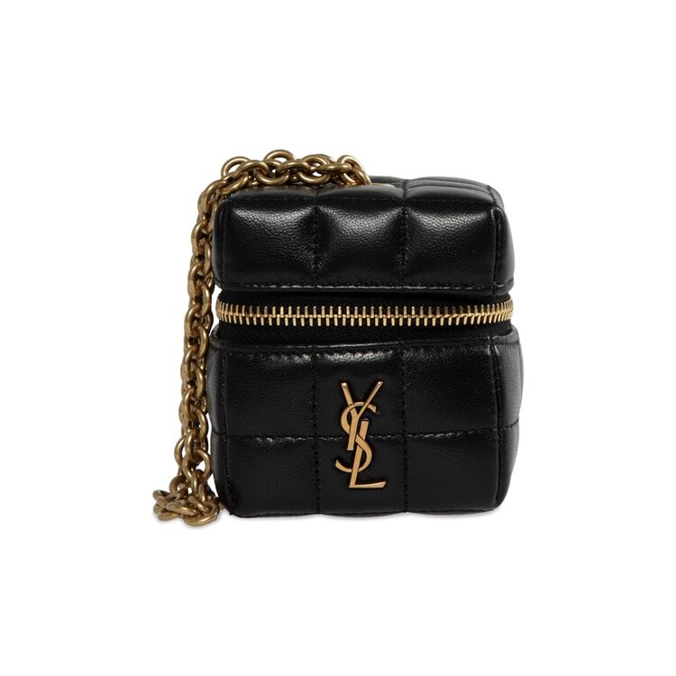 

Сумка Saint Laurent Mini Cube Box With Chain, цвет Noir