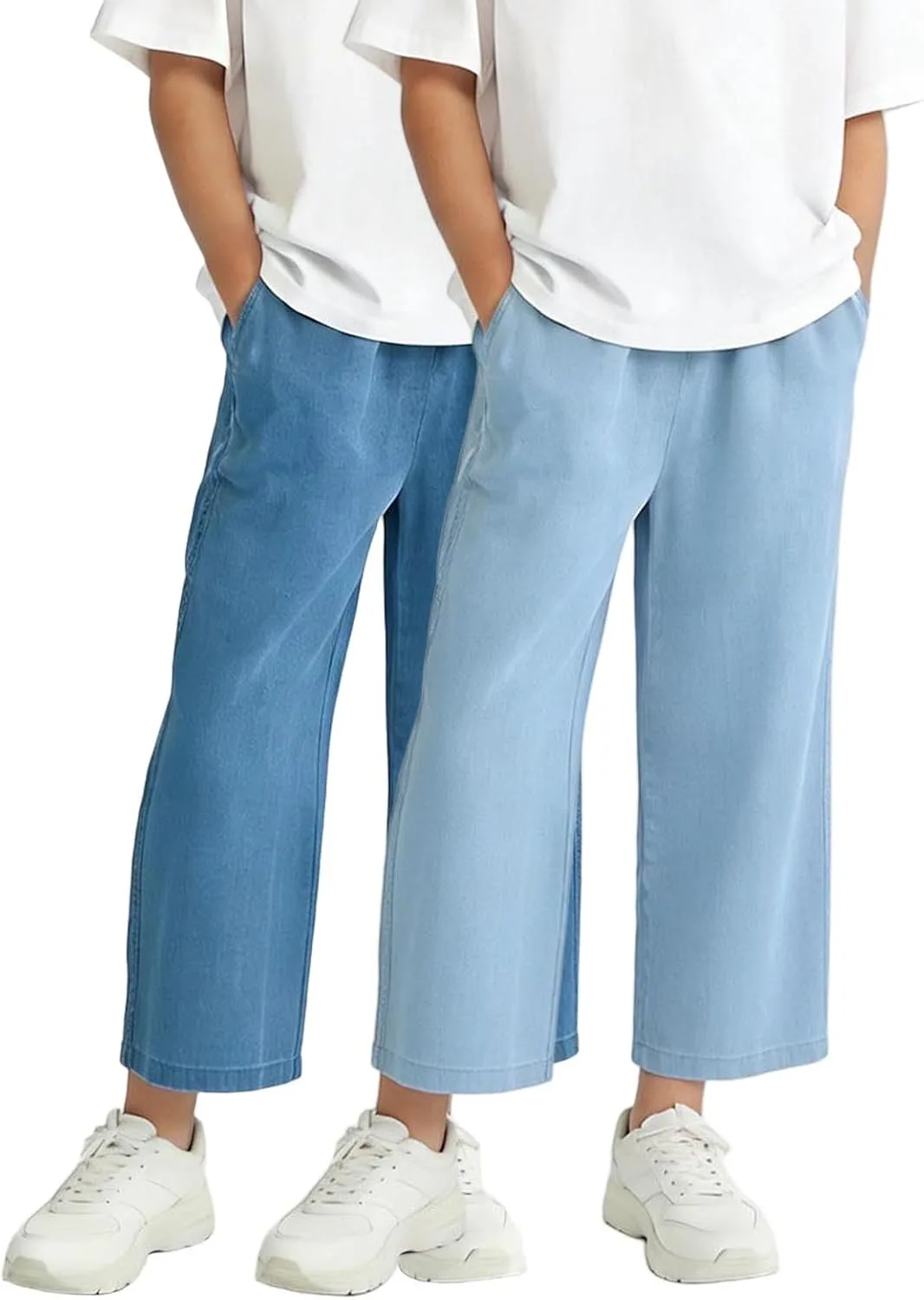 

Джинсы женские летние широкие легкие