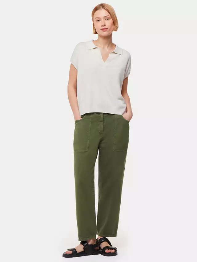 

Брюки Whistles Petite Tessa Utility, хаки