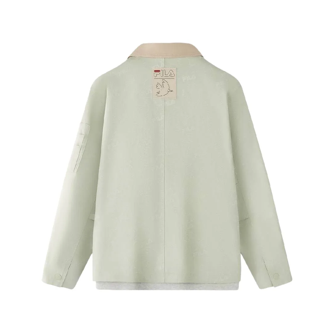 FILA KIDS Куртка Pablo Picasso Wild Gray Green детская — фото 3