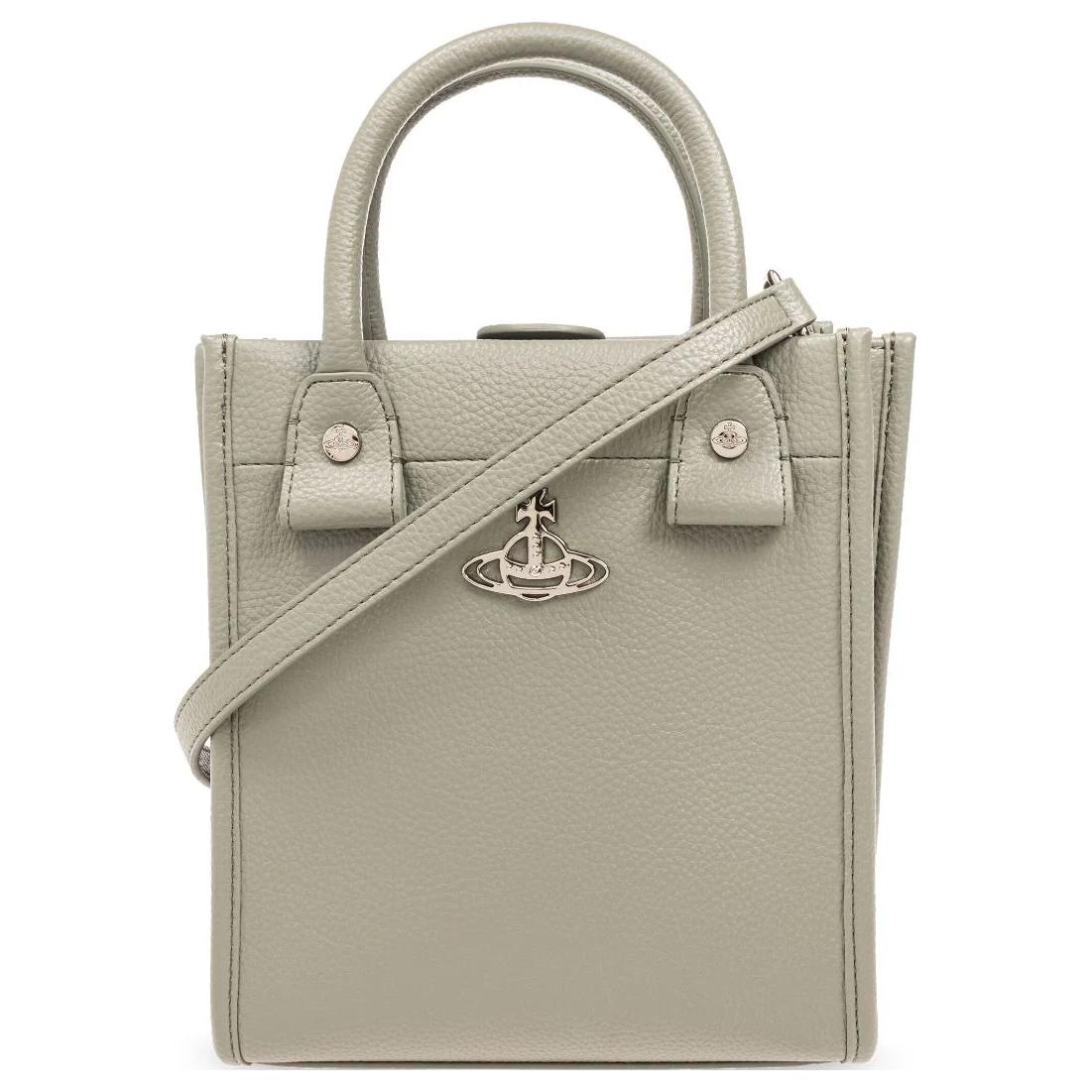 

Мини-сумка-тоут с орбитальным медальоном Vivienne Westwood