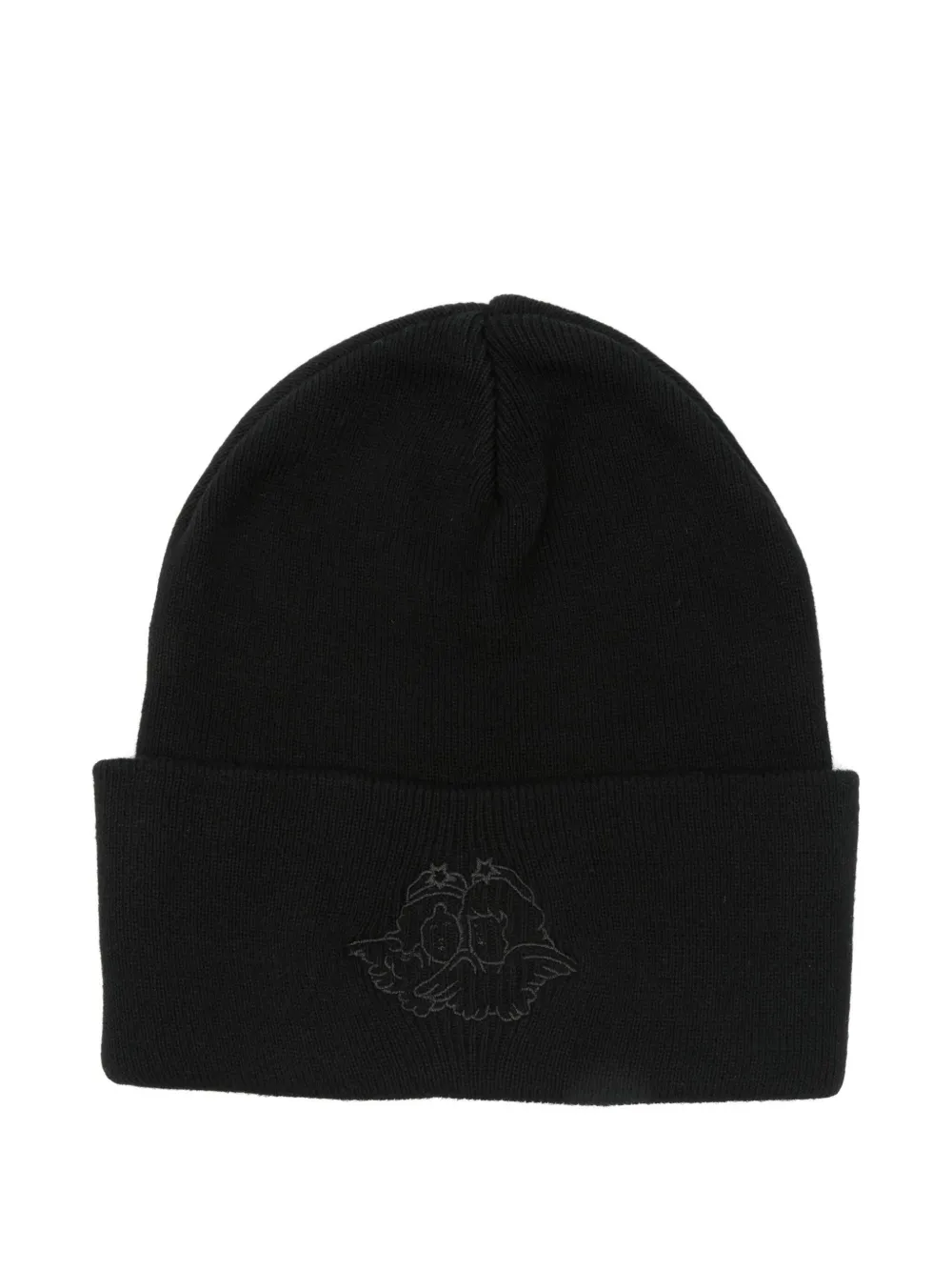 

Шапка-бини с вышивкой «Ангел» Fiorucci, черный