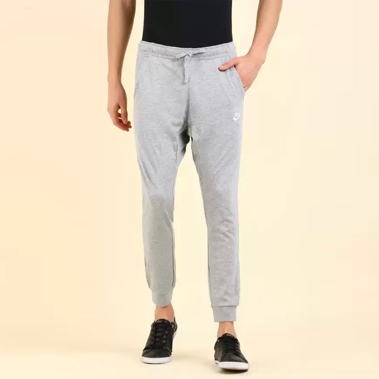 Повседневные брюки Men's Nike Solid Color Brand Logo Alphabet Printing Lacing Knit Casual Pants/Trousers Gray 804462-063, серый — фото 2