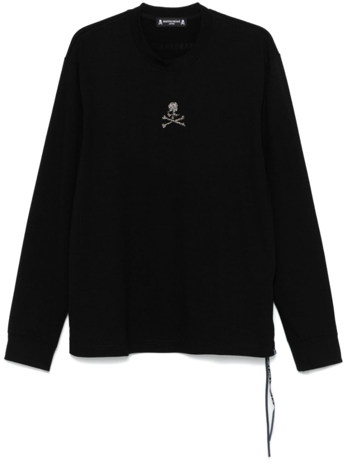 

Mastermind Japan футболка из шерсти с кристаллами Swarovski, черный