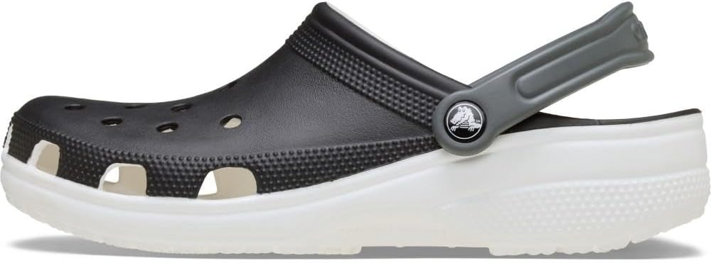 Сабо Унисекс Классические Ретро Спортивные Сабо на Подошве Crocs, черный — фото 4