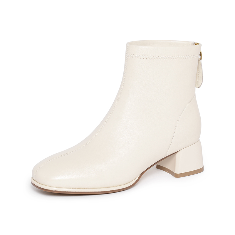 Ботильоны женские 4,5 см Reemoor, Beige