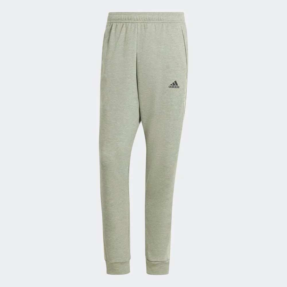 Мужские брюки Adidas меланж, оливково-зеленый — фото 4