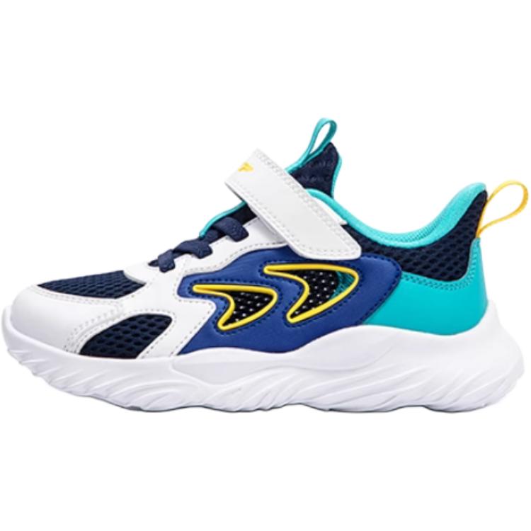 

XTEP Износостойкие дышащие низкие детские повседневные кроссовки White Blue для детей 3-7 лет