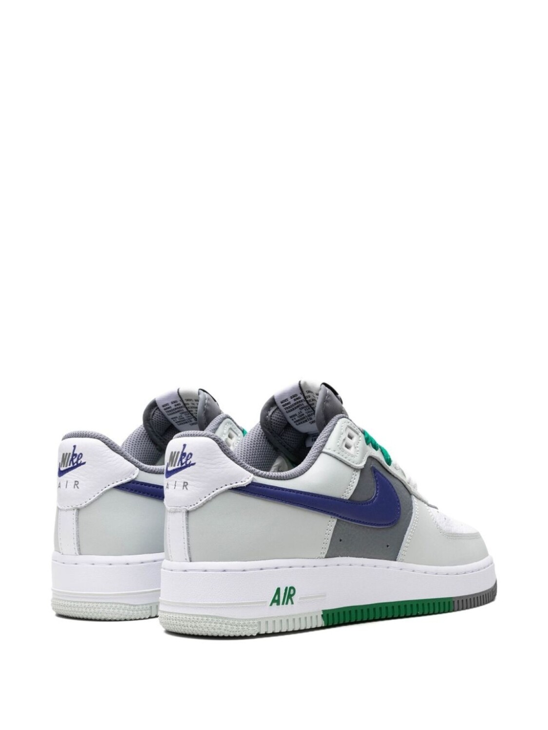 Кроссовки Air Force 1 Split, цвет зеленый — фото 3